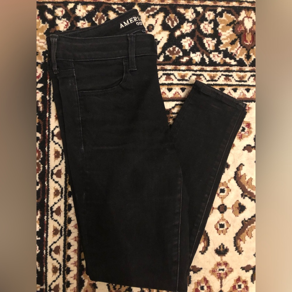 American Eagle Outfitters Skinny Black Jeggings